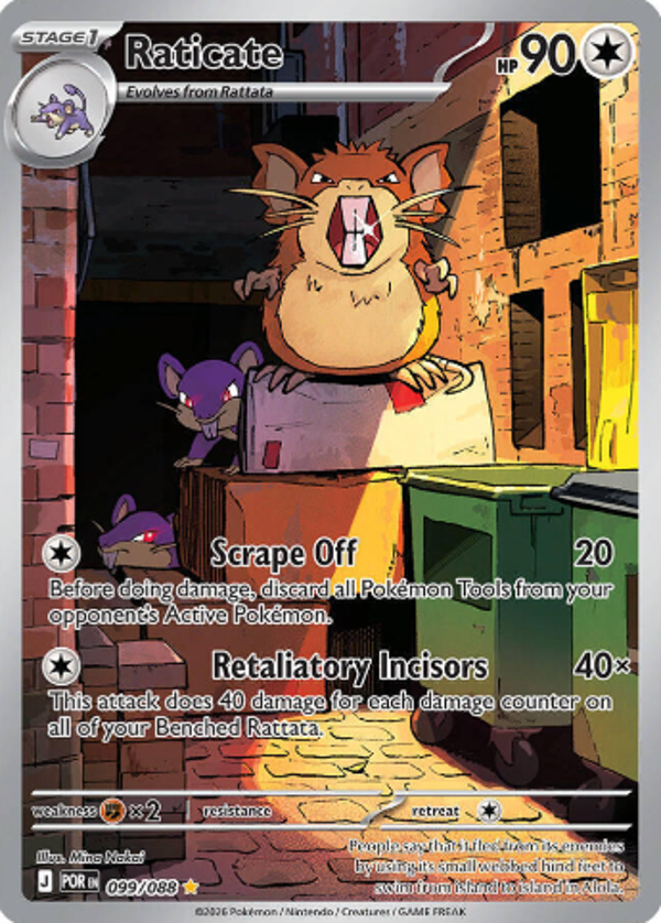 Raticate 099/088