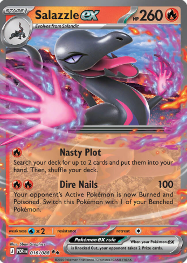 Salazzle EX 016/088