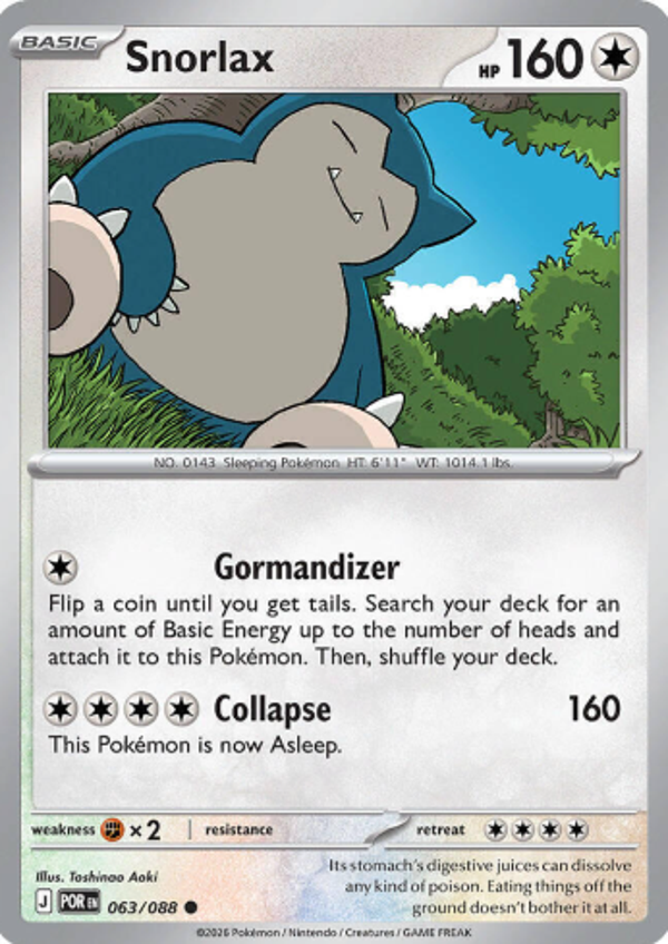 Snorlax 063/088