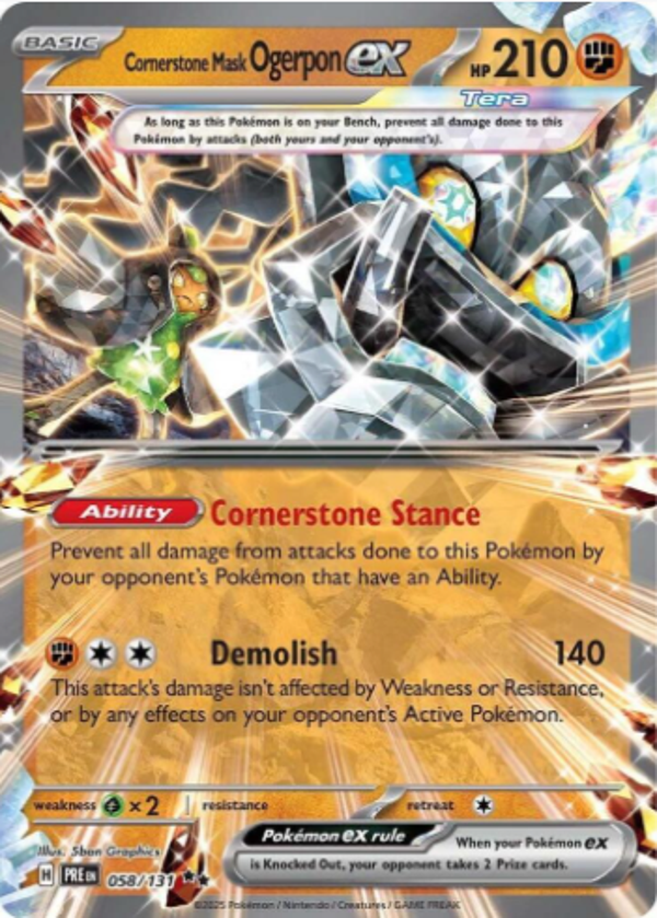 Cornerstone Mask Ogerpon 058/131