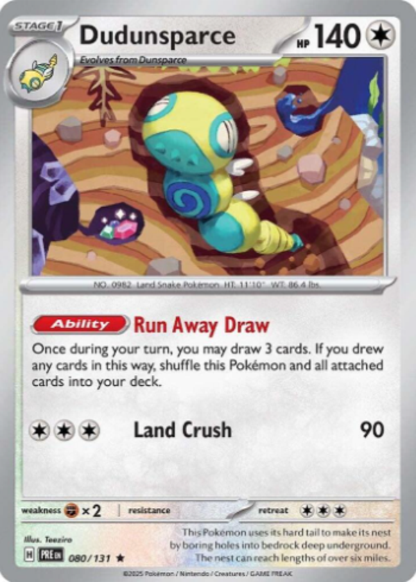 Dudunsparce 080/131