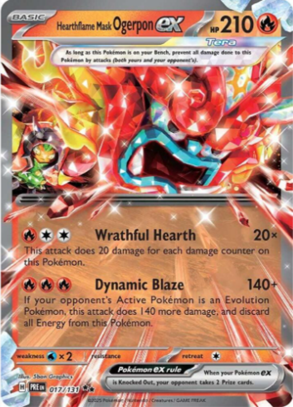 Hearthflame Mask Ogerpon 017/131