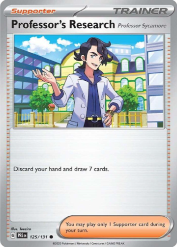 Professor's Research (Professor Sycamore) 125/131