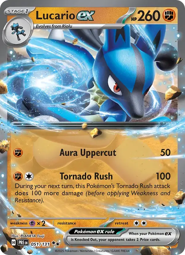 Lucario EX 051/131