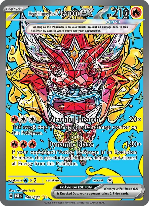 Hearthflame Mask Ogerpon EX 148/131