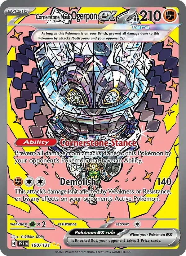 Cornerstone Mask Ogerpon EX 160/131