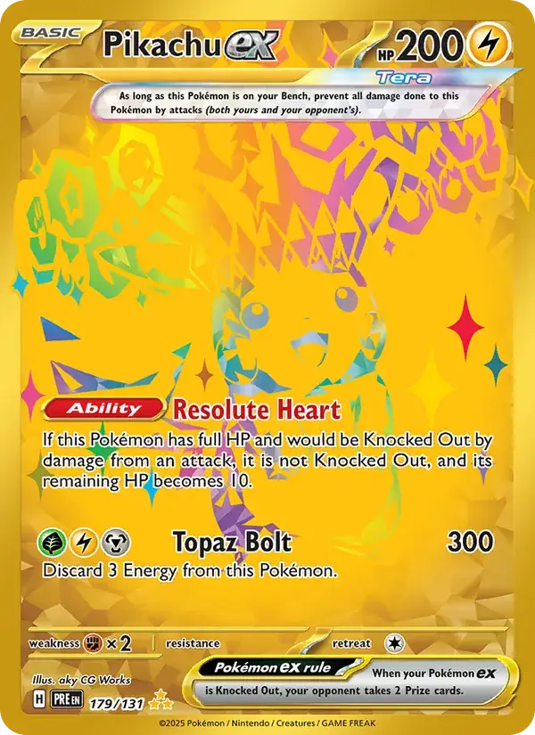 Pikachu EX 179/131