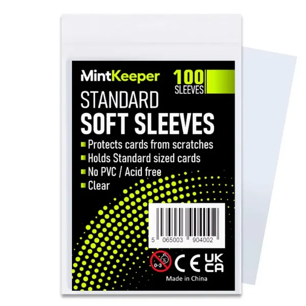 Mint Keeper - Standard Soft Card Sleeves (100 Sleeves)