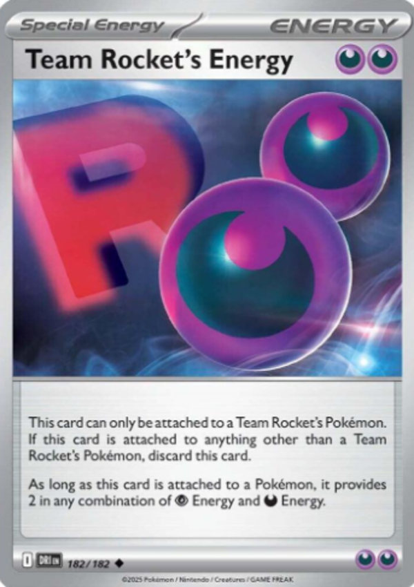Team Rocket's Energy 182/182