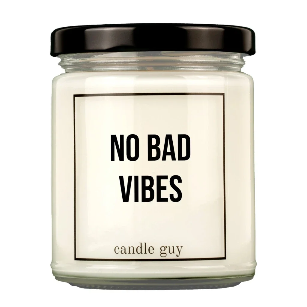 Candle Guy Kerze No bad vibes