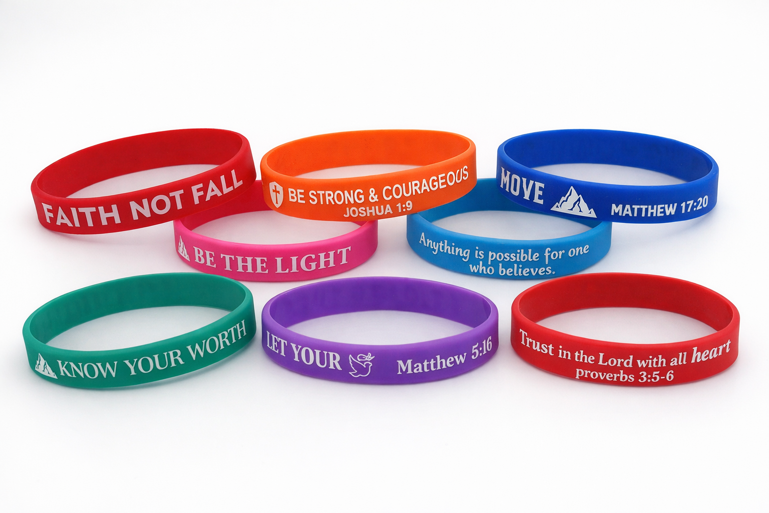 Armband met (bijbel)teksten - CD0002E2