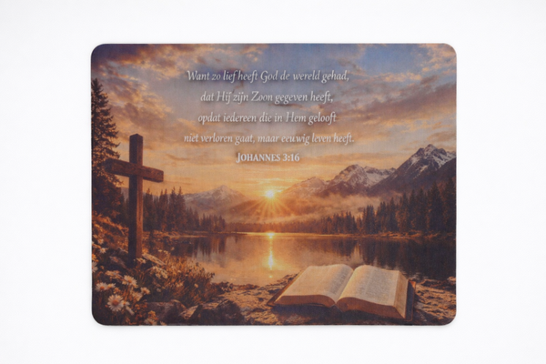 Muismat met Joh. 3:16 - CD0002E2