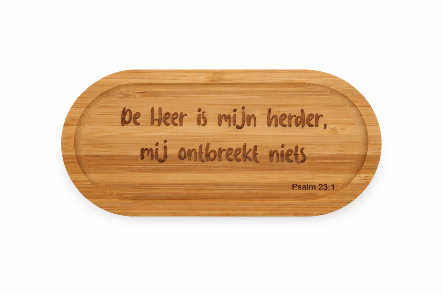 Serveerbordje/sierbordje Psalm 23:1 - CD0002E1