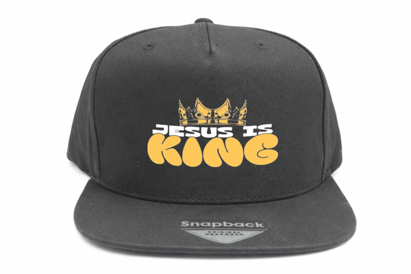 Snapback zwart met Jesus is King - CD1002B1