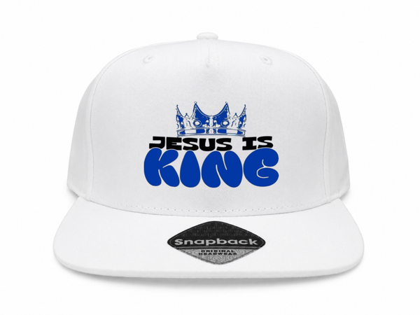 Snapback wit met Jesus is King - CD1002B1
