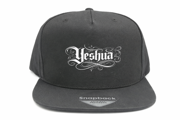 Snapback zwart met de naam boven alle namen: Yeshua - CD1002B2
