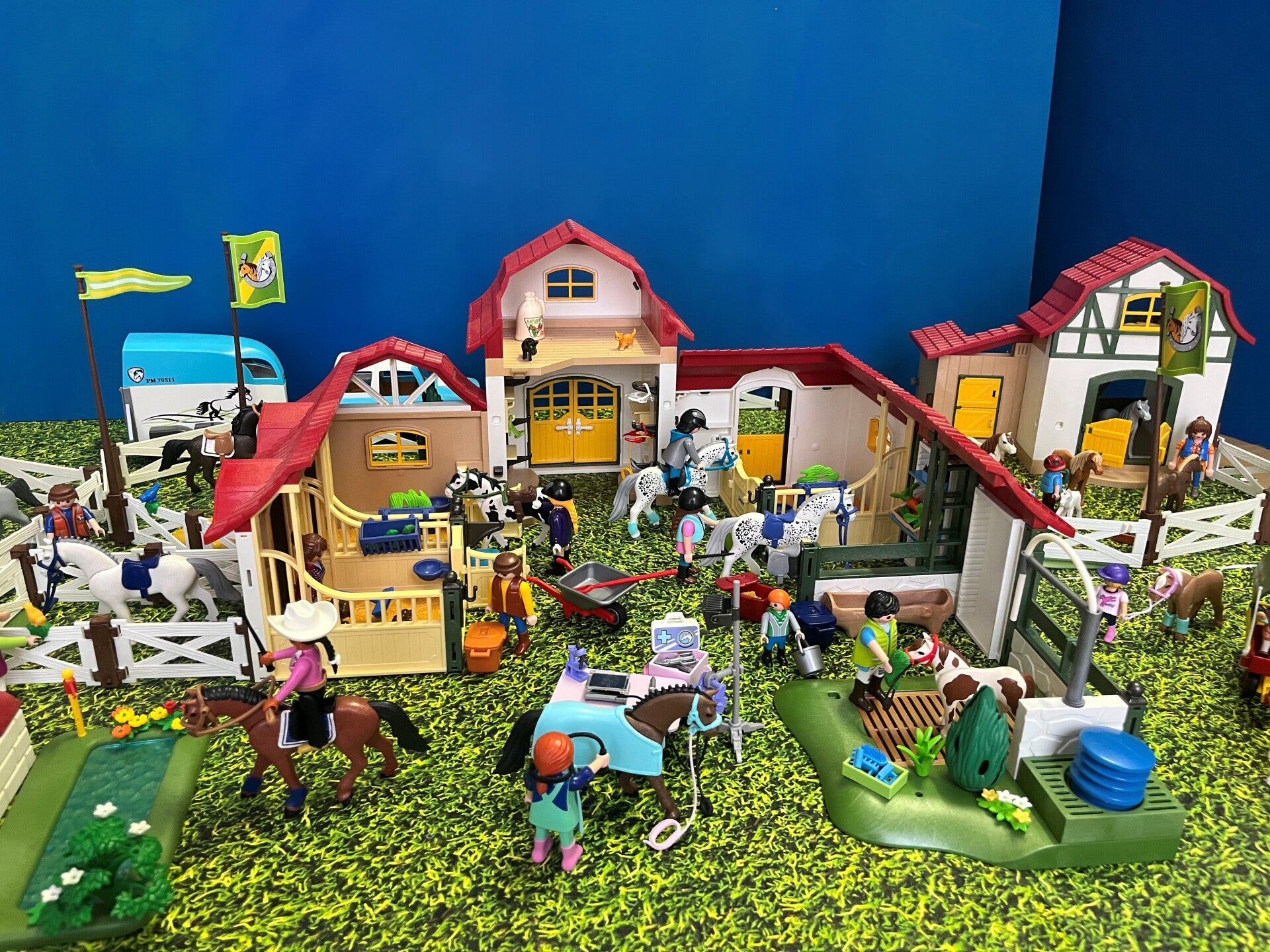 Playmobil manege 15 euro/week