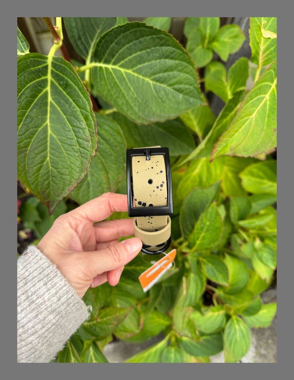 Biothane splash halsband beige