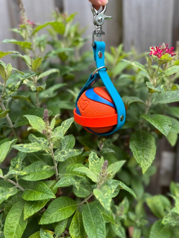 Balhouder L 19 mm lagune/oranje (exclusief bal!)