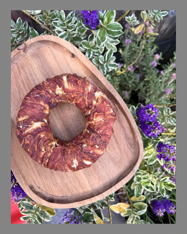 Kauw donut met eend XL