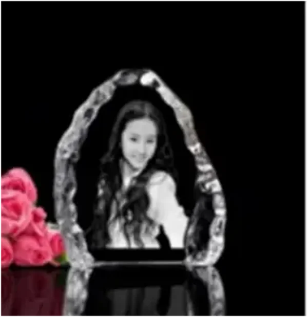 0049 2d crystal 110 mm  x 120mm x 25