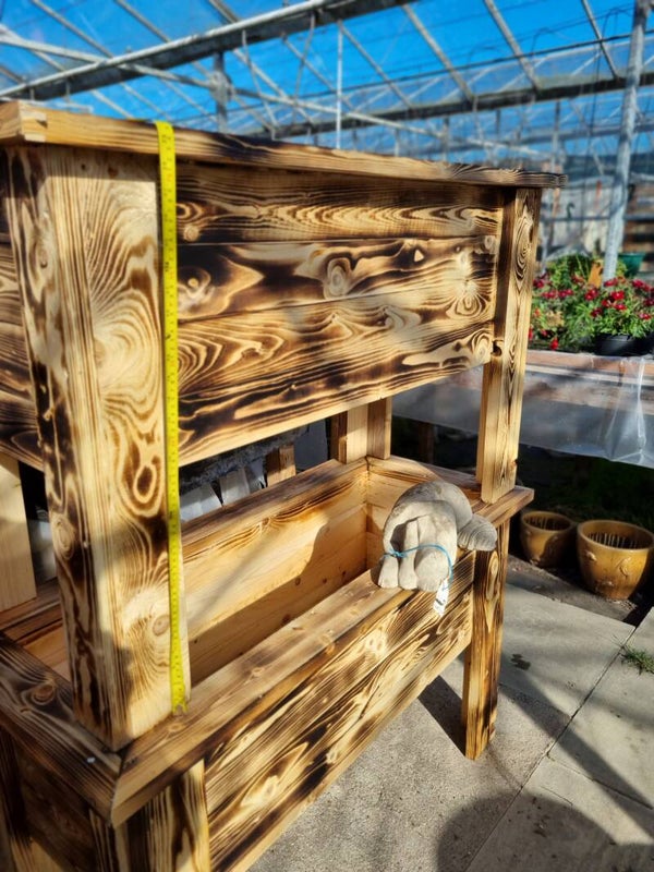 RANDA WESTERN RANGE  WOODEN PLANTER