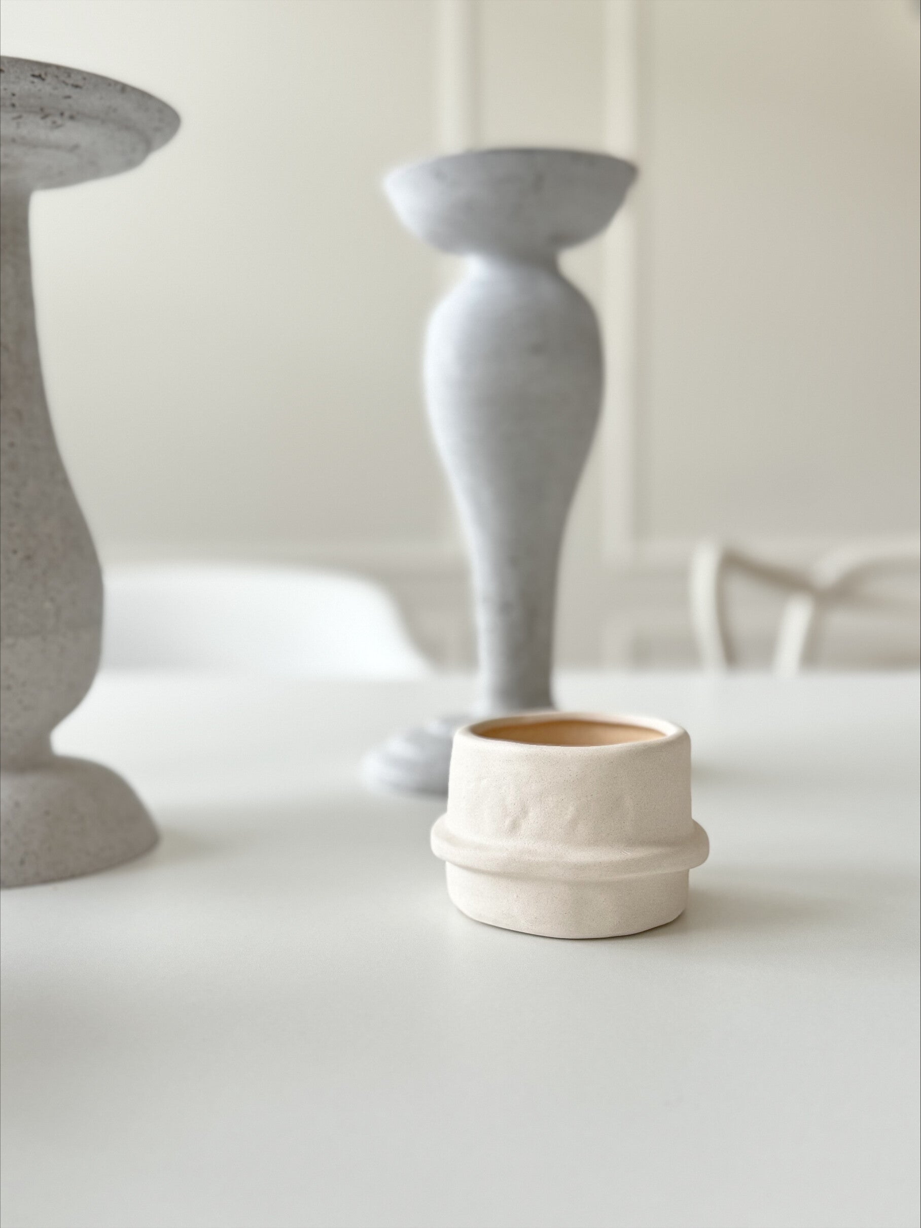 SERAX MOLLY THEELICHTHOUDER BEIGE TYPE 2