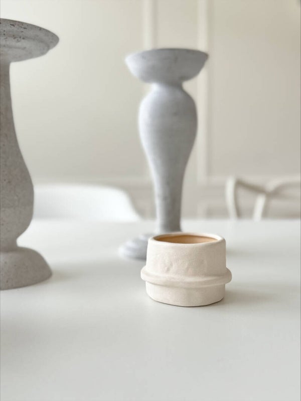 SERAX MOLLY THEELICHTHOUDER BEIGE TYPE 2