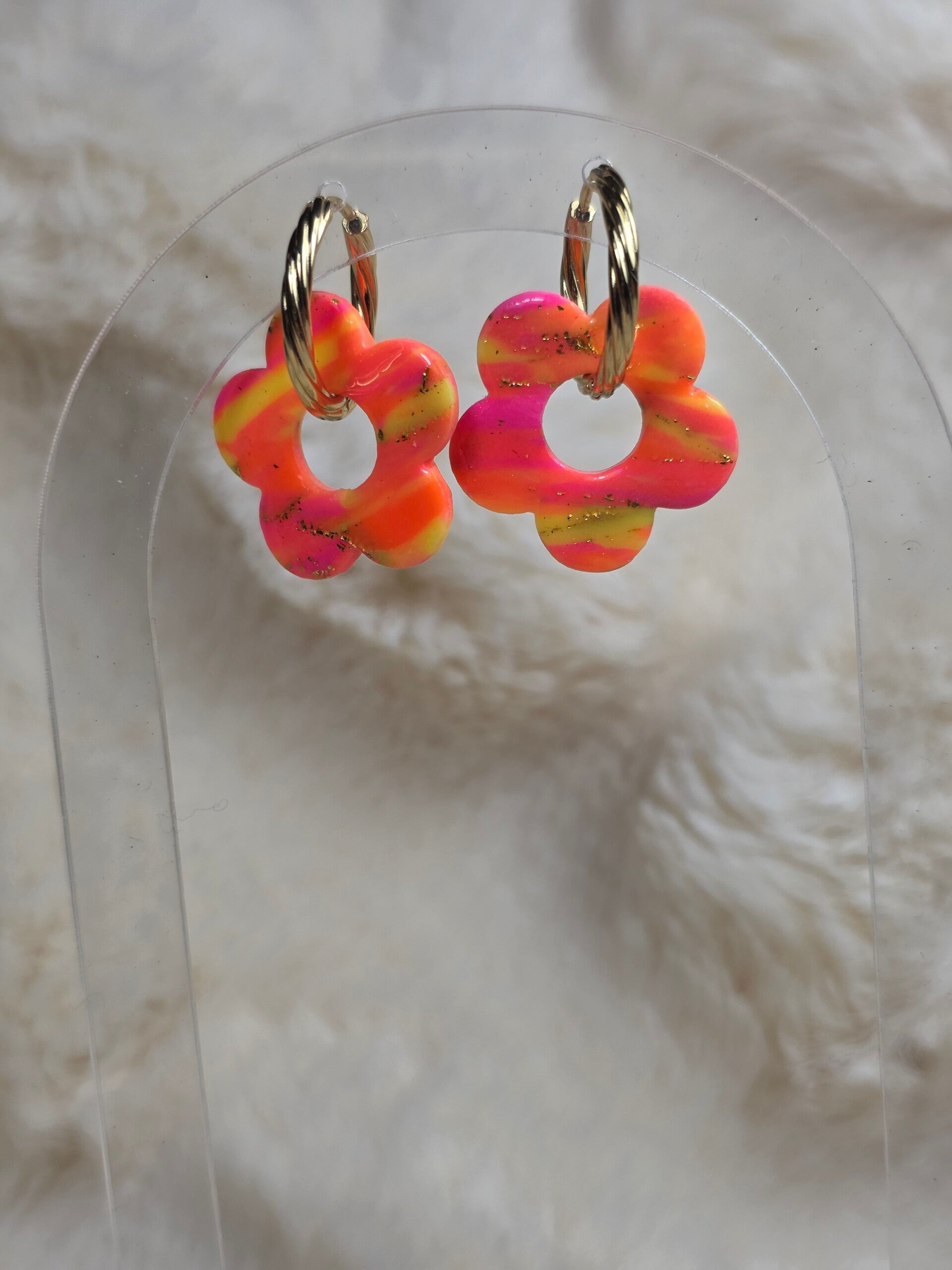 Flora dégradé fluo