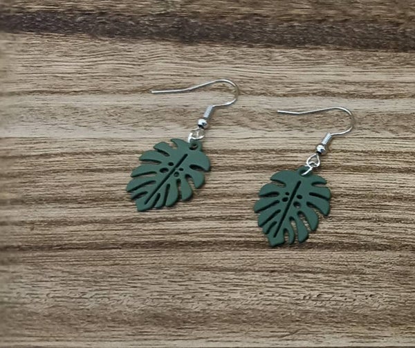 Boucles d'oreilles en acier inoxydable