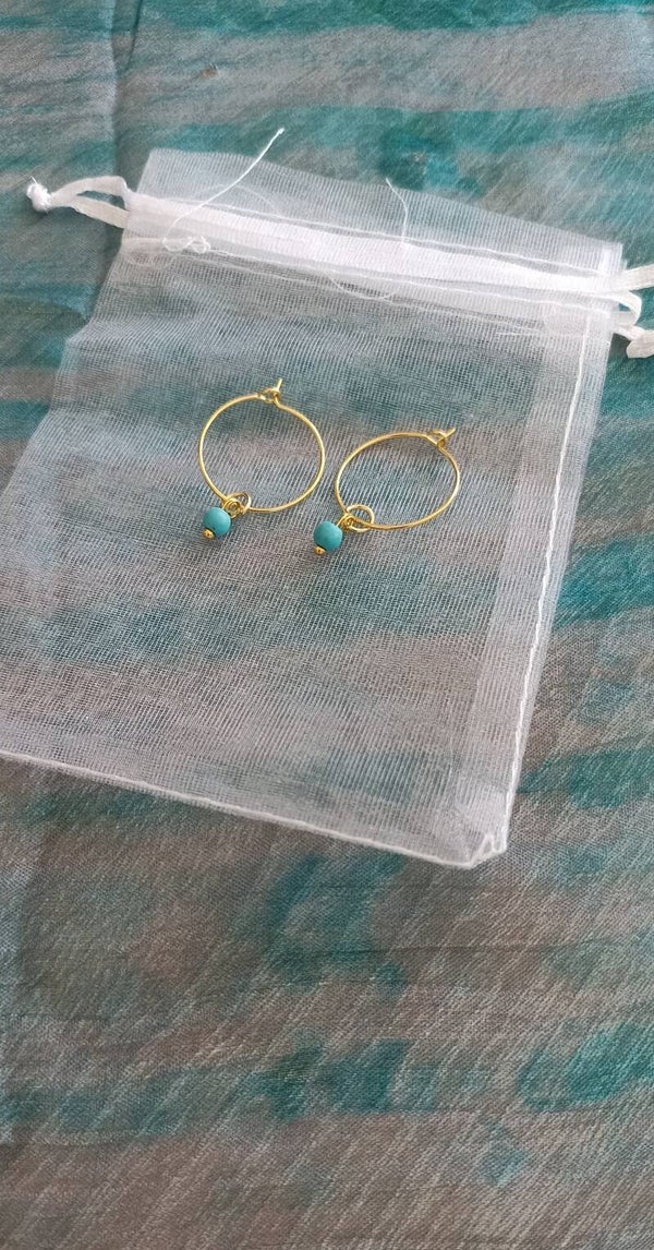 Boucles d'oreilles en acier inoxydable