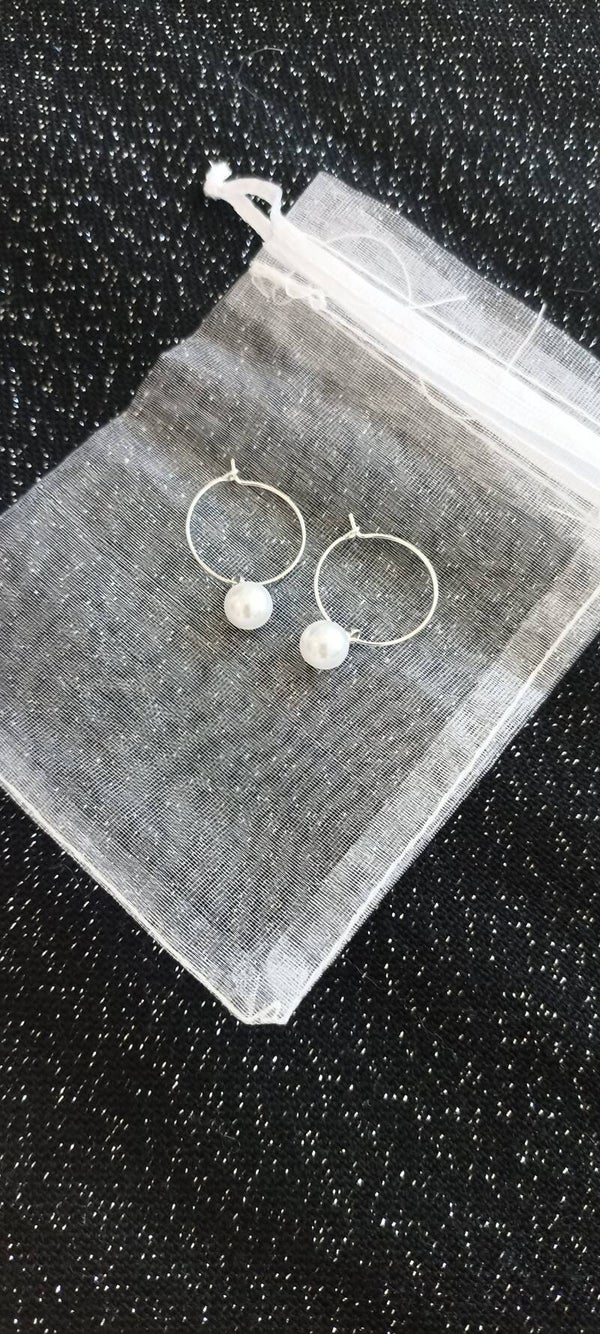 Boucles d'oreilles en acier inoxydable