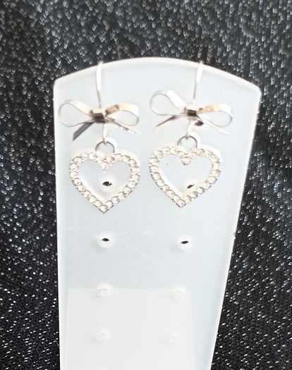 Boucles d'Oreilles Clou Coeur Classique Or Jaune 375 Améthyste – FR