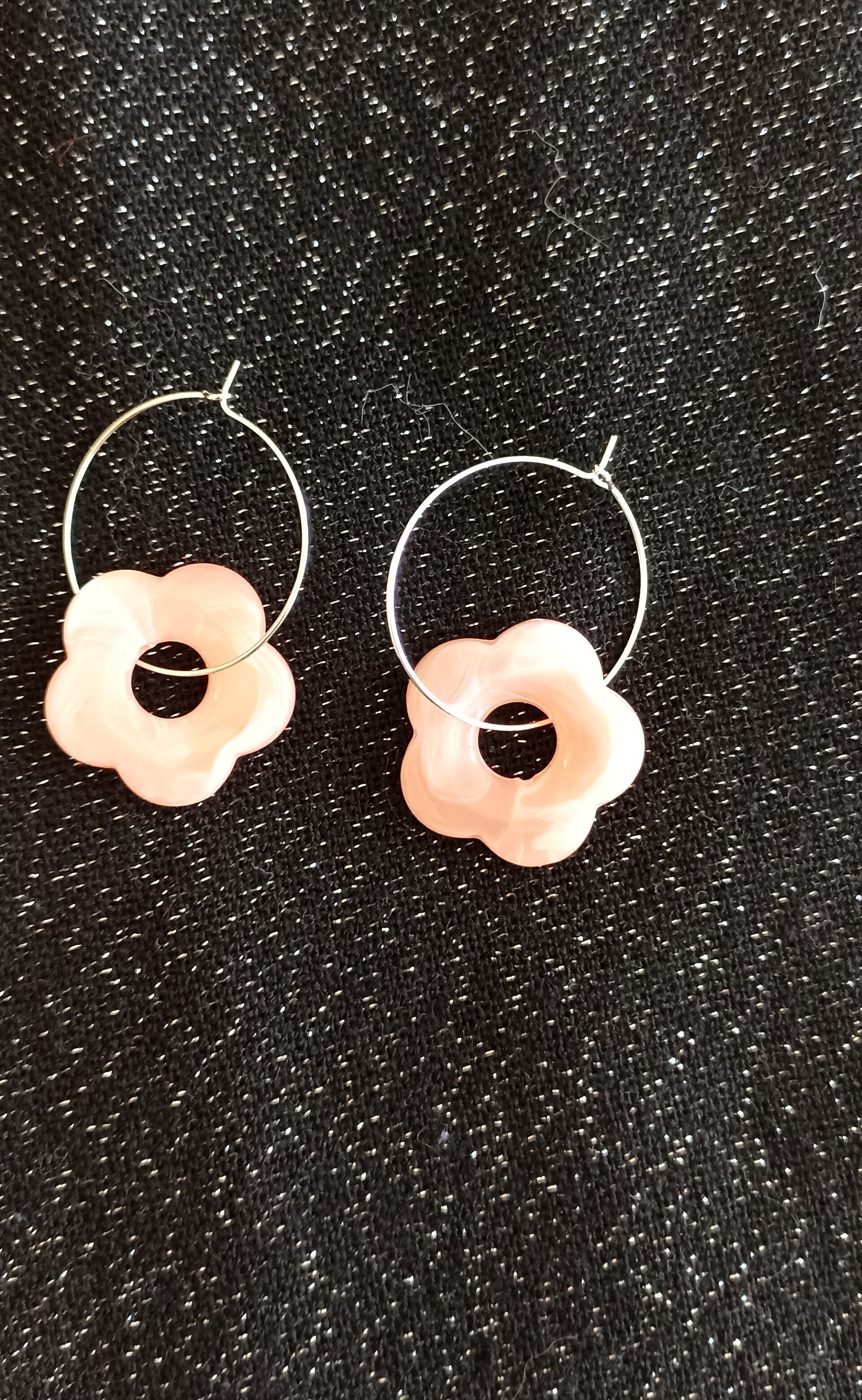 Boucles d'oreilles en acier inoxydable