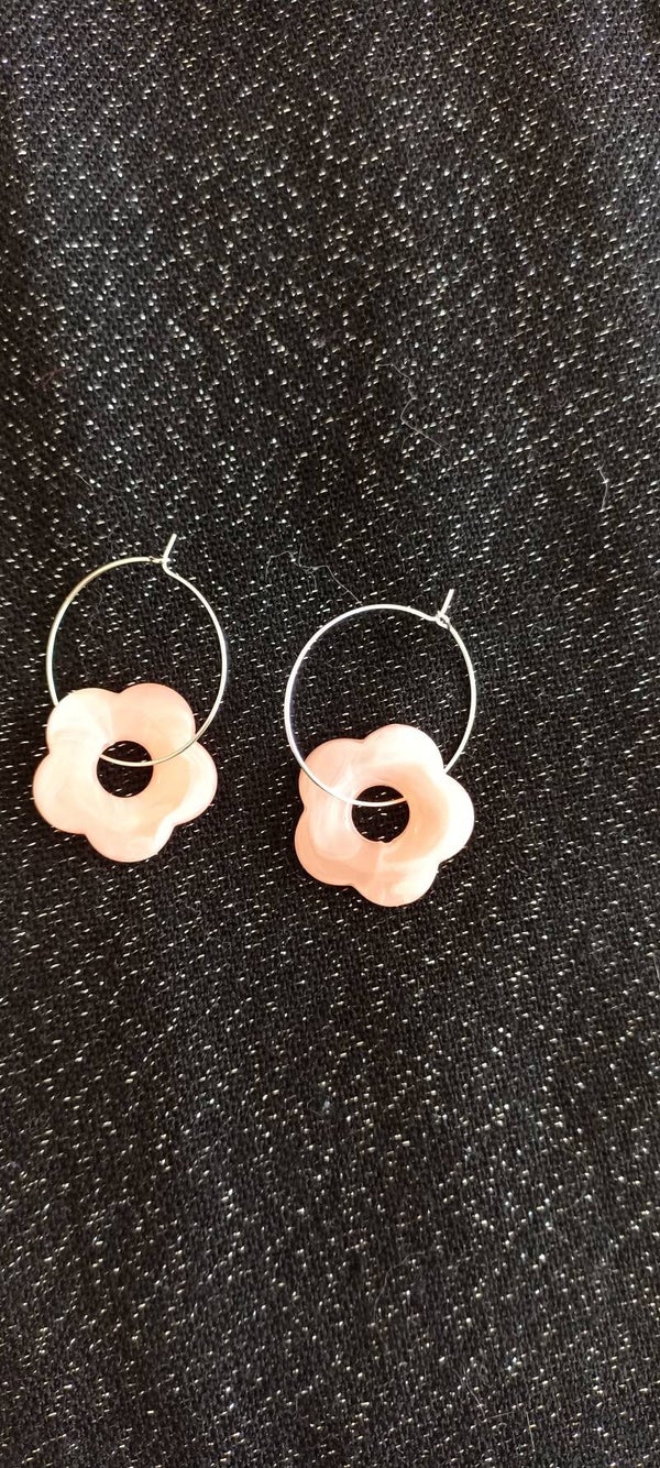 Boucles d'oreilles en acier inoxydable