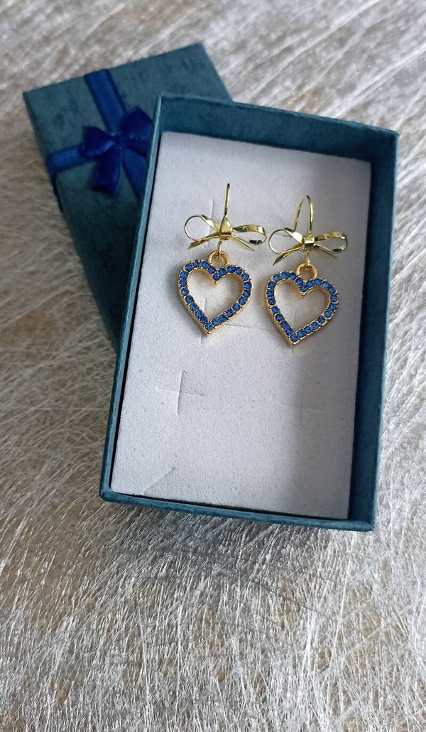 Boucles d'oreilles noeud papillon