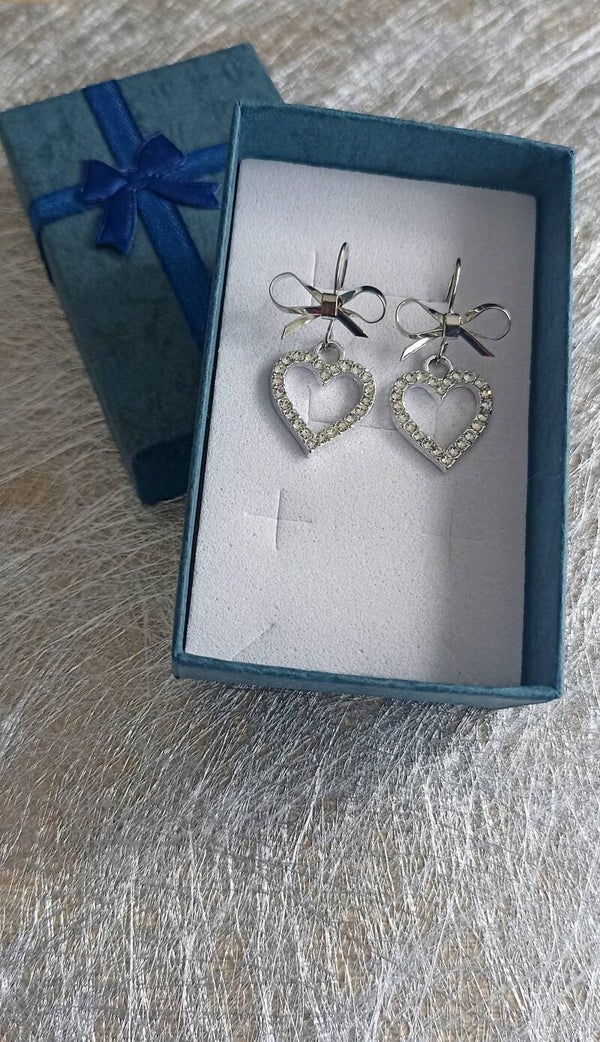 Boucles d'oreilles noeud papillon