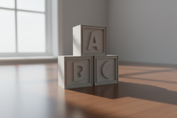 Edwards Home | Modern ABC Blocks