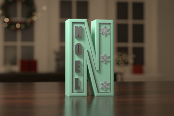 Edwards Home | NOEL Standing Letter