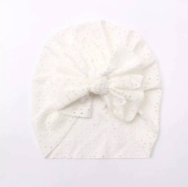 Hearing Aid Bonnet - White