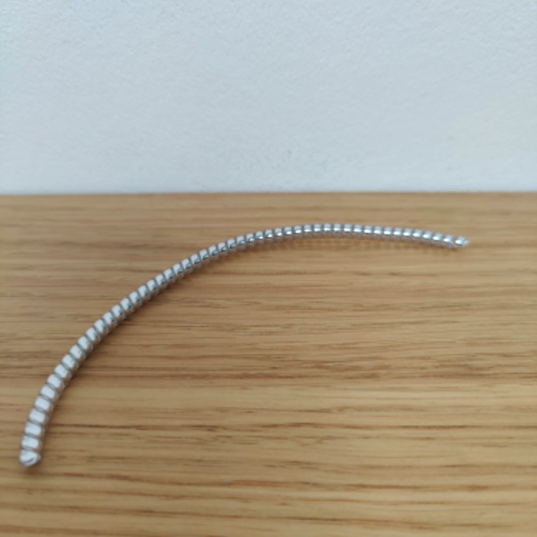 Kabel twister 'BO' Metallic Zilver