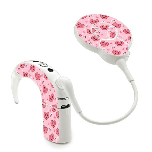 Cochlear Nucleus 7 - Pink Heart