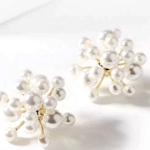 Pearl Cluster Charms - Hearing Aid Jewellery