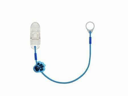 Clip On:  voor 1 processor / hoorapparaat - Blauw & Poot