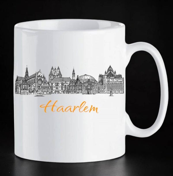 Mok skyline Haarlem