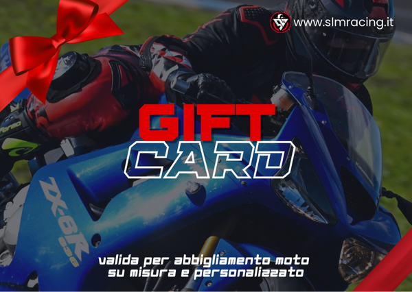 🎁 Gift Card SLM Racing – Abbigliamento Moto su Misura
