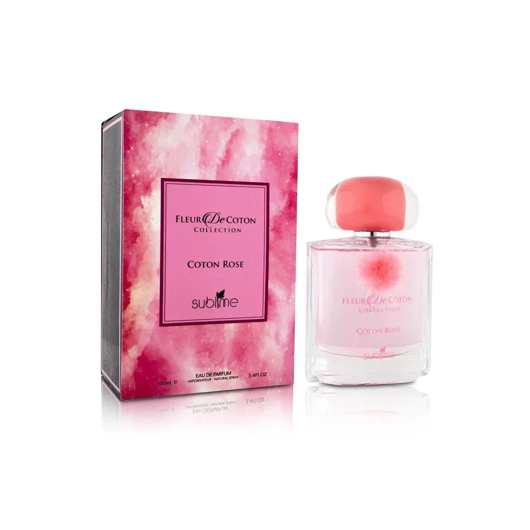 Sublime Fleur De Coton Collection Coton Rose