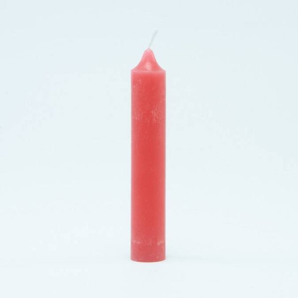 Dinnerkaarsje terracotta