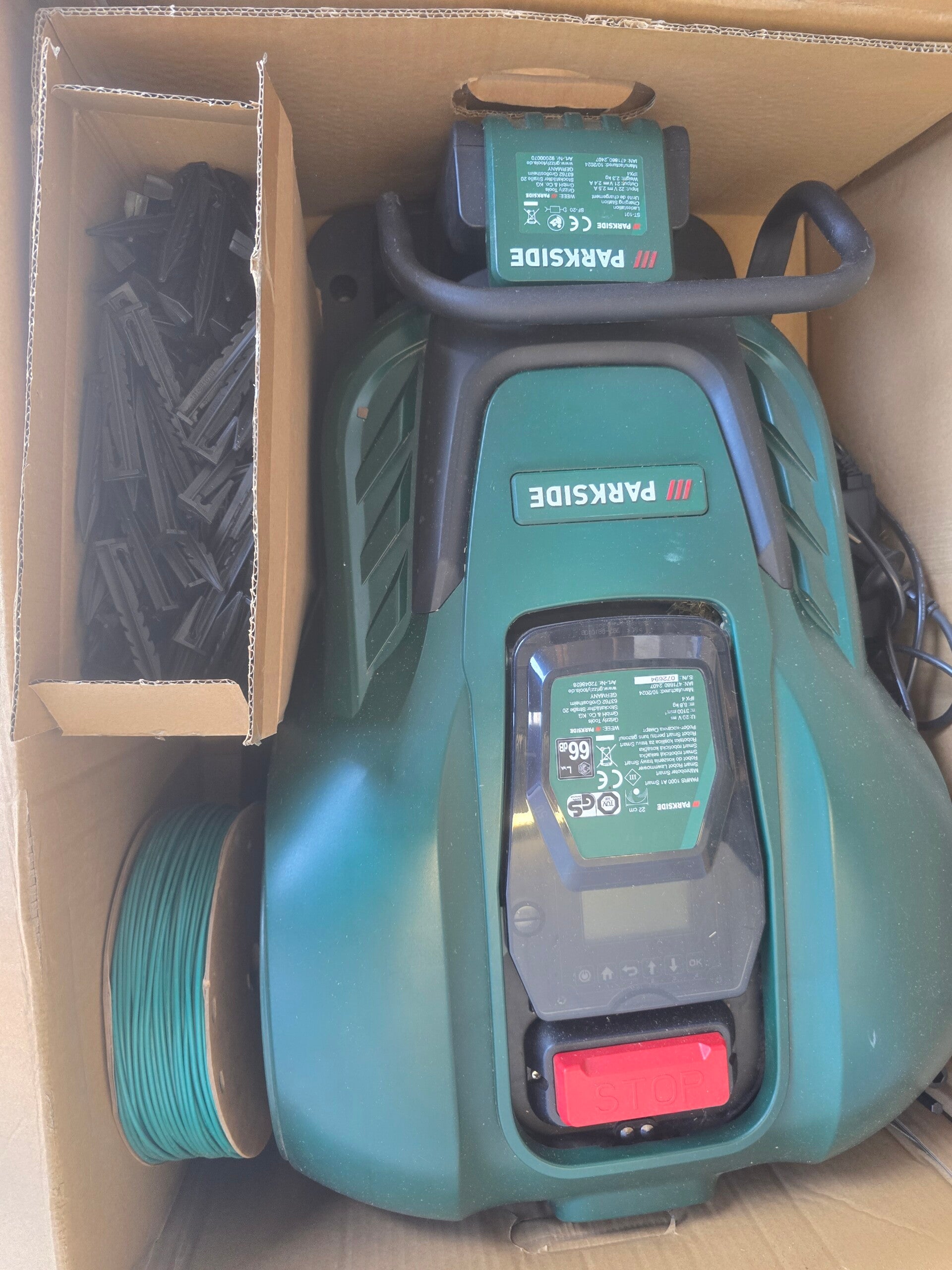 PARKSIDE Smart Robotmaaier PAMRS 1000 A1 – 20 V – tot 1000 m²