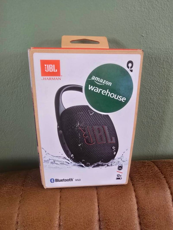 JBL Clip 5 Bluetooth Speaker – Zwart – Compleet met doos